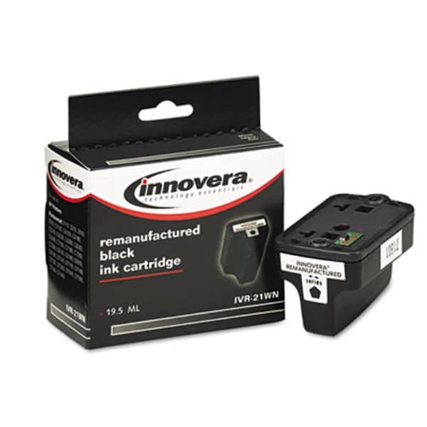 Innovera Compatible Reman Ink- 1-320 Page-Yield- Black IVR-21WN - main